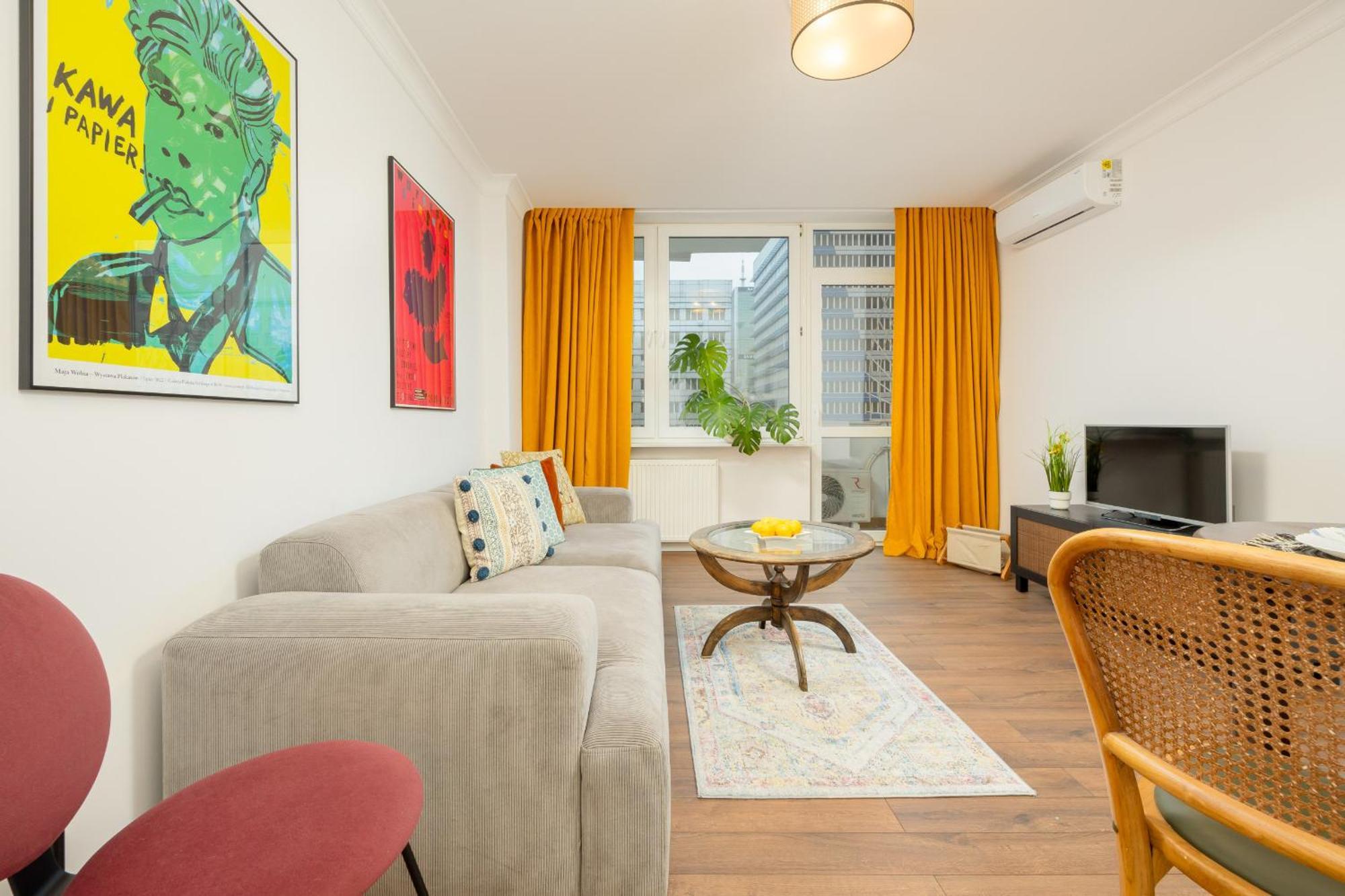 Marszalkowska Stylish Apartment With Balcony Warsaw Center By Noclegi Renters Varsóvia Exterior foto